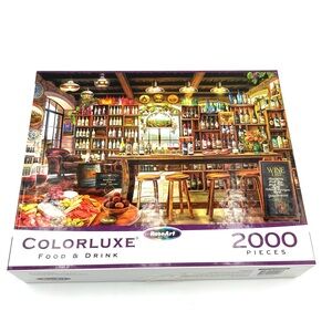 Colorluxe RoseArt 2000 Piece  Food & Drink Jigsaw Puzzle